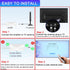 GZMJRD 25dB (WHITE32) TV Antenna Amplifier, Antenna Signal Booster, High Gain Powerful Digital Antennas Booster