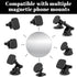 Azefnuhk 14 Pcs Strong Sticker Base for Magnets, Round Magnet, Phone Metal Plates for Magnetic Car Mount, Universal