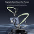 Magnetic Neck Mount for Phones, Cell Phone Holder Stand for POV/Vlog Selfie, Hand Free Necklace Strap