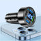 Fast Car Charger, 4 Ports Cigarette Lighter USB Charger with LED Voltmeter, PD3.1/Super Port Car Charger Adapter for
