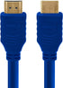 Cmple - HDMI Cable 10FT High Speed HDTV Ultra-HD (UHD) 3D, 4K @60Hz, 10 Feet Blue
