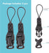 Foto&Tech 2 Pieces Quick Release QD Loop Connector for Camera Neck Strap, Compact Camera, Point-and-Shoot