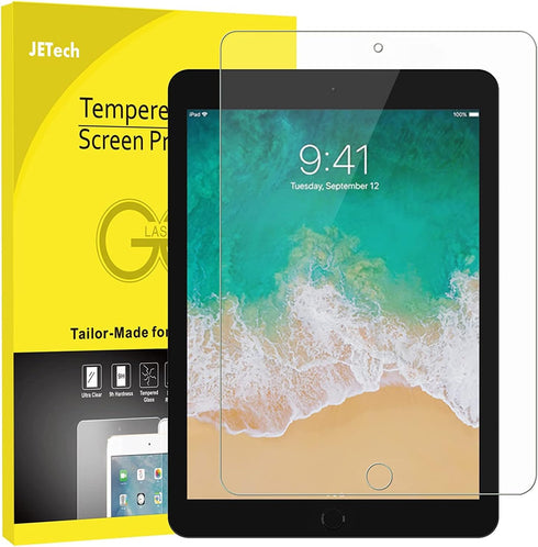 JETech Screen Protector for iPad Pro 12.9-Inch (2015/2017 Model, 1st/2nd Generation), Tempered