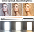 XINBAOHONG Rechargeable Selfie Light, Clip Fill Light for Phone Laptop Tablet Portable Light for Video Conference Live