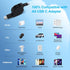 USB C Cable 3Pack 3.3FT Retractable Android Car Charger Phone Cord for iPhone 15/15 Pro/15 Pro Max/Samsung Galaxy S24