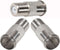 Shutao 3Pcs Quick Connect Coaxial Cable Connector F Type Male to Female Push-On