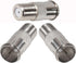 Shutao 3Pcs Quick Connect Coaxial Cable Connector F Type Male to Female Push-On