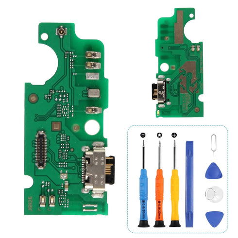 USB Type C Charging Port Cable Replacement for T-Mobile REVVL 4 5007Z 5007W with Tools, Flex Cable