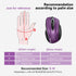 TECKNET Wireless Mouse - 2.4G Ergonomic Optical Mouse for Laptop, PC, 6 Buttons, 2600 DPI