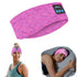 Wireless Bluetooth Headphones for Sleeping - Adjustable Sleep Headband for Side Sleepers, Women (Rose Red)