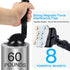 Magnetic Phone Car Mount Holder with Upgraded 3.2" Suction Cup | Universal Dashboard Windshield Mount | 8 Strong Magnets