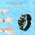 Waterproof AirTag Bracelet for Kids, Soft Silicone Hidden Holder Case Compatible with Apple AirTag, Adjustable Strap