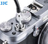 Fotasy TCR-70BK 70cm Bulb-Lock JJC Black Threaded Cable Release, Mechanical Shutter Release Cable, Mechanical Cable