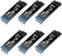 JUZITAO 6PCS 0.91 Inch I2C OLED Display Module IIC OLED Screen DC 3.3V~5V