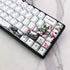 JSJT Plum Blossom Keycaps 135 Keys PBT Dye Sublimation Custom Keycaps with Keycap Puller for Mechanical Keyboard