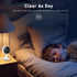 Indoor Security Cameras, 2pcs WiFi Home Camera with Night Vision, Smart Motion Detection, 2-Way Talk, Cloud & SD Storage