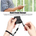 Mini Manual Hand Crank Generator Phone Charger, 5V Output Portable Emergency Hand Power with LED Light, USB Charging Emergency Dynamotor for Outdoor, Hiking, Camping, Outage(Black)