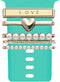IDW17, IDW21, IDW23, IDW25, IDW26 Smart Watch Bands, Lamshaw Soft Silicone Sport Replacement Straps for Faweio IDW26