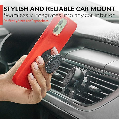 New 2025 Magnetic Air Vent Phone Mount for Car, Stylish All-Metal Holder for Any Smartphone