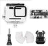 FitStill Waterproof Housing Case for Go Pro Hero 7 White & Silver, Protective Underwater Dive Case