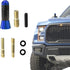 Lecctso Car Short Antenna Replacement, Carbon Fiber Car Short Radio Antenna, Universal for