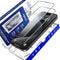 YWXTW iPhone 15 Pro Max Screen Protector, 6ft Drop Protection, Case Friendly Tempered Glass, 2 Pack, Speed X Dust-Free.