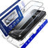 YWXTW iPhone 15 Pro Max Screen Protector, 6ft Drop Protection, Case Friendly Tempered Glass, 2 Pack, Speed X Dust-Free.