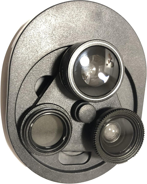 Mobile Phone Lens, 3 in 1 Clip On 198° Fish Eye + 0.63X Wide Angle + 15X Macro Lens, HD Camera Lens Kit