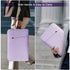 15.6 Inch Water-Resistant Laptop Sleeve Case with Handle for HP, Lenovo, Dell, ASUS, Acer Chromebook 15 - Purple