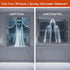 Generic 60" 106" (120Inch) x Halloween Holographic Rear Projection Screen, Anti Crease Indoor Projection Double Sided