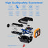 PD20W USB-C QC3.0 Fast Charger Car Adapter 120W 2-Socket 12/24V with Dual USB-A, LED Voltmeter, Replaceable Fuse