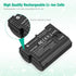 FirstPower EN-EL15 EN EL15a/EL15b Batteries for Nikon Z6 Z7 D750 D850 D7000 D7500 D7100 D7200 D500 D600 D610 D800 D800e