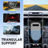 SLIMI 1 360 #01) PC CD Slot Phone Holder, Degrees Adjustable CD Slot Holder, Non-Slip Automatic Lock Mobile Phone