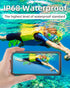 WIFORT iPhone 12 Mini Waterproof Case, Certified Water Proof & Military Protection with Built-in Screen Protector