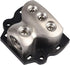 3 Way Power Distribution Block, 1x 0 Gauge In / 3X 4 Gauge Out, Amp Power Ground Distributor, 2 Pack