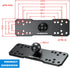 1" Ball Aluminum Alloy Fish Finder Mounting Plate, Universal Marine Electronic Mount for Garmin, Lowrance, Humminbird,