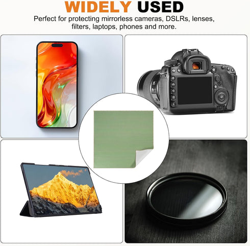 18" 18" PATIKIL x Camera Protective Wrap, Magic Self-Adhesive Cloth Anti-scratch Lens Pouches for Camera Lens DSLR