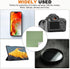 18" 18" PATIKIL x Camera Protective Wrap, Magic Self-Adhesive Cloth Anti-scratch Lens Pouches for Camera Lens DSLR