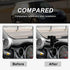 KUNGKIC for Mini R50 R52 R53 Hatch Auto Phone Holder, Aluminum Car Cradle, Rotatable Clip, Foldable Cell Phone Cradle