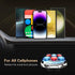 Magnetic Car Mount Air Vent Cell Phone Holder, Universal Vehicle Dash Stand with Clip Hook for iPhone, Samsung, Google