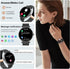 Lefitus 1.27" 130+ IP68 Smart Watches for Men Women(Answer/Make Calls), HD Screen Fitness Tracker with Heart Rate/Sleep