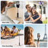 yAyusi Extendable Mini Selfie Stick Tripod with Remote, Pocket Size Portable Tripod for iPhone, Small Compact Phone