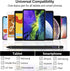 Stylus Pens for Touchscreen - High Sensitivity & Precision Capacitive Stylus Pencil for iPad iPhone Tablets Samsung