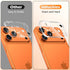 imluckies 3 Pack 17 6.3" 9H for iPhone Pro Camera Lens Protector, HD Clear Tempered Glass Camera Accessories, Hardness
