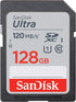 SanDisk 128GB SD Ultra Memory Card for Waterproof Camera Works with Olympus Tough TG-6, TG-5, TG-4, TG-3, TG-870 (SDSDUN4-128G-GN6IN) Plus (1) Everything But Stromboli SD Card Reader