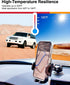 MASIGO Set 3.15" (80mm) 2 2 Dashboard Adhesive Mounting Disk for Suction Cup Car Mounts Flat Surface Pad for Phone