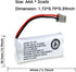Kruta BT-1021 Compatible Replacement Battery, 2.4V 800mAh for Uniden Cordless Handset Phone