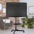 Andacar 55 Inch 50''Lx7''Wx31''H Mobile TV Stand Cover for Mobile TV Cart, Waterproof & Dustproof Outdoor TV-Screen