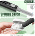 1 Pack Airpods Earbuds Cleaner Kit - Cleaning Kit Pen Shape with Soft Brush Flocking Sponge Tool for Airpods Pro 1 2