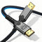 DERSUR 8K HDMI 2.1 Cable 48Gbps 1.6FT, Short Ultra High Speed HDMI Braided